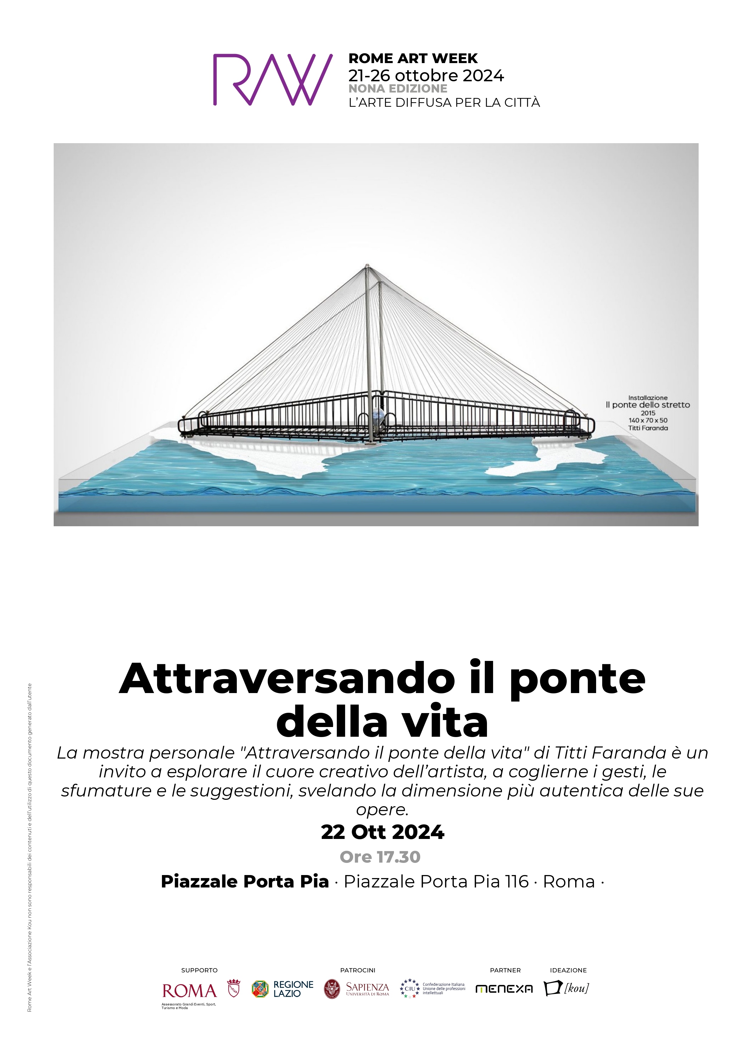 Titti Faranda. Attraversando il ponte della vita